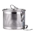 thumbnail image 1 of Luzkey Tea Infuser with Extended Chain Hook Spice Seasoning Strainer for Home Stews 16x9.5cm, 1 of 8