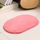thumbnail image 5 of Billuyoard Alfombra elipse de 40x60cm para cabecera, manta antideslizante de felpa peluda para baño, silla de absorción de agua, alfombra para Decoración del hogar rojo naranja Billuyoard HA072123-01, 5 of 6