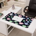 thumbnail image 3 of Long Mouse Pads for Desk,Black Cartoon Dinosaurs Leaves Pattern Desk Mats on Top Of Desks, Desk Mouse Pad Extra Large with 3mm Non-Slip Base and Stitched Edge for Gaming,Office,Work,Home 31.5"x15.7", 3 of 6