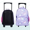 thumbnail image 6 of Wildkin Kids Rolling Luggage for Boys & Girls, Perfect for School & Overnight Travel, Carry-On Size (Unicorn Purple), 6 of 7