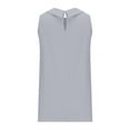 thumbnail image 6 of LEBONYARD Tank Tops for Women Plus Size,Women's Summer Casual Tank Tops Loose Fit Pleated Neck Sleeveless Shirts Tops Dark Gray S, 6 of 6