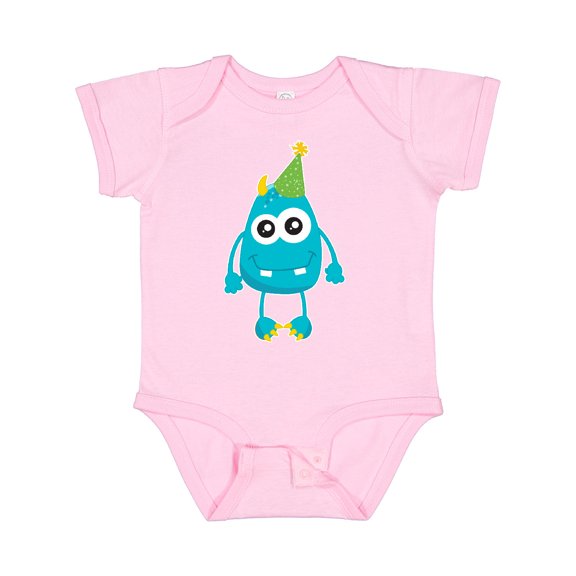 Inktastic Blue Monster Boys or Girls Baby Bodysuit