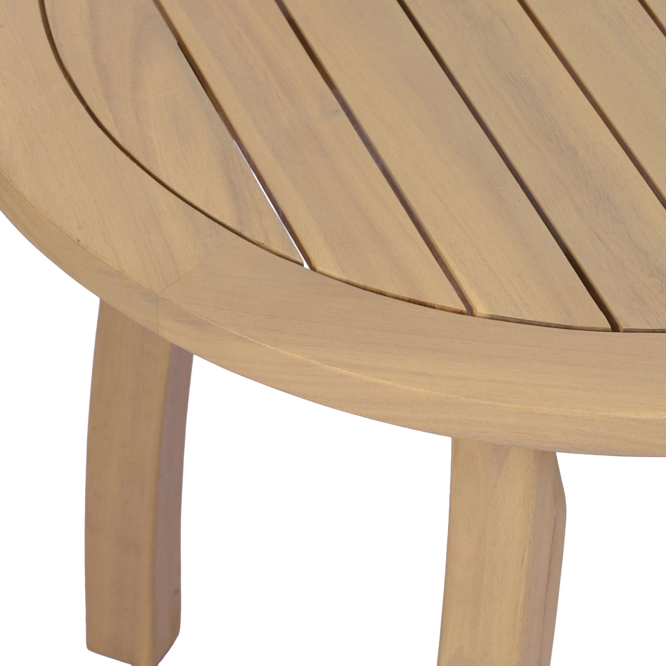 Christopher Knight Home 70" Outdoor Patio Acacia Wood Oval Dining Table for 4-6 People, Light Teak
