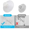 thumbnail image 4 of Percha para ventana con forma de gato ZALALOVA con manta polar para 2 gatos, color blanco, 4 of 8