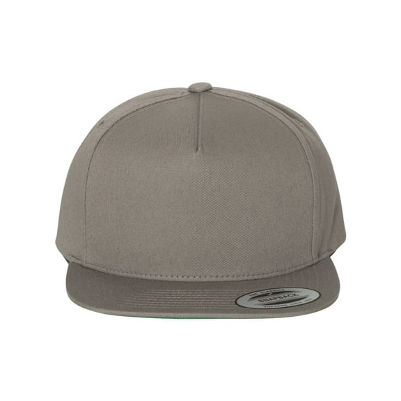 Yupoong Y6007 Adult 5-Panel Cotton Twill Snapback Cap