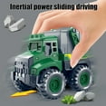 thumbnail image 6 of Sanitation Truck Toy Simulation Garbage Vehicle with Movable Joints Inertia Powered Engineering Car for Kids Boys Gift(D), 6 of 6