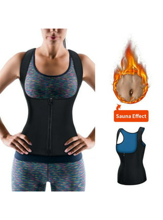 YouLoveIt Women Corset Waist Trainer Vest Tummy Control Body Shaper Top  Vest Slimming Waist Cincher Workout Shapewear Tank Top Vest Sauna Shaper 