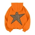thumbnail image 5 of YUEHUA Womens Leopard Star Graphic Hoodies Oversized Y2k Hooded Sweatshirt Cheetah Hoodie Streetwear Unisex Pullover Tops, 5 of 6