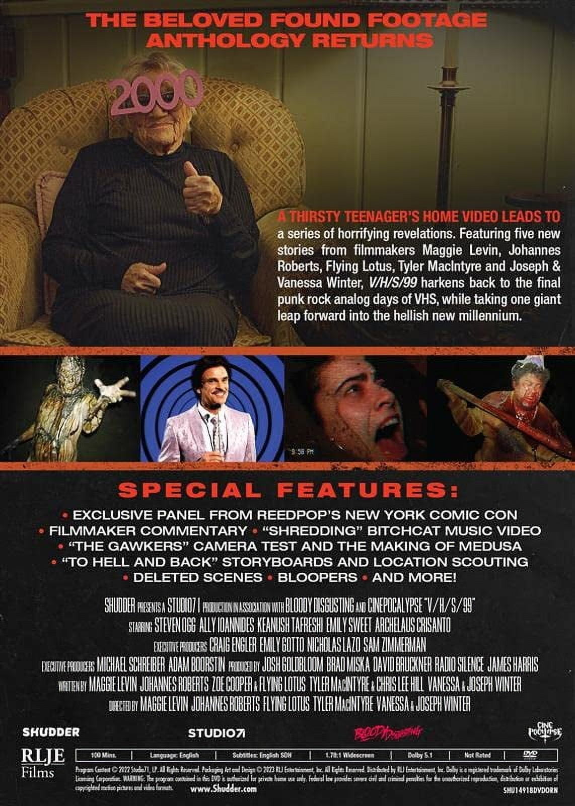 V/H/S 99 DVD - Walmart.com