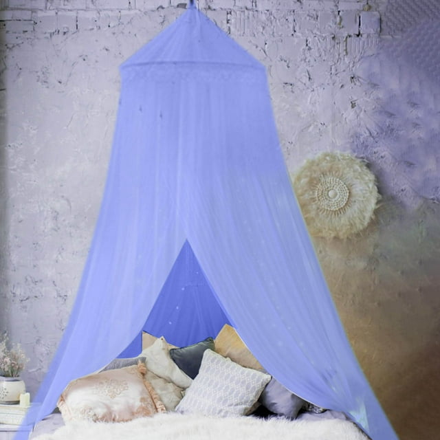 Noehoiugi Fine Mesh Travel Bed Canopy Net - For Double Or Single Beds, Portable For Home And Indoor/Outdoor Use