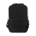 thumbnail image 4 of J World Unisex Clear 17" Laptop Backpack, Black, 4 of 6
