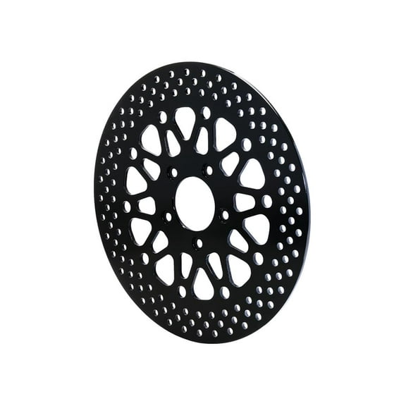 Wilwood 160-14087-BK Brake Rotor- Rear H-D Motorcycle,2008-Up Black Finish 11.80 x .276-5 on 3.25"