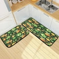 thumbnail image 7 of Coolnut St. Patrick's Day Clover Kitchen Rugs Mats 2 Piece Set, Non Slip Rubber Runner Rug Kitchen Sink Floor Mat for Kitchen Laundry Room Hallway Office Home Decor, 7 of 7