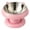 G, variant on Elevated Cat Bowls, Anti-Tip Stainless Steel Feeding Plate, Neck Protection Wide Opening for Indoor Outdoor Daily Use
