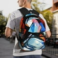 thumbnail image 6 of KLL Abstract Cubist Printer Print Laptop Backpack,Lightweight Backpack for Women Men Travel Daypack Fit for Travel Hiking Weekend, 6 of 6