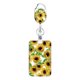 thumbnail image 1 of Botón de extracción fácil con diseño floral amarillo y estampado UV de aleación de zinc blanco, portatarjetas de extracción fácil con diseño floral morado, 1 of 6