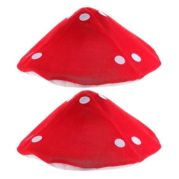 KAKOWELY gorros de disfraz divertidos para niños, gorro de hongo adorable, gorro de cosplay de hongo para fiestas de Halloween, accesorio de disfraz de hongo para fiestas de disfraces.