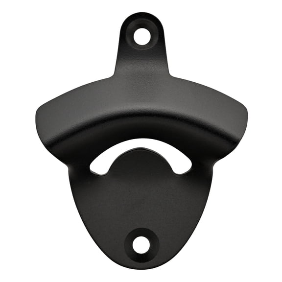 HAIICEN Stainless Steel Bottle Opener Wall Mounted Black Beer Cap Opener for Kitchen Home Bar Cabin