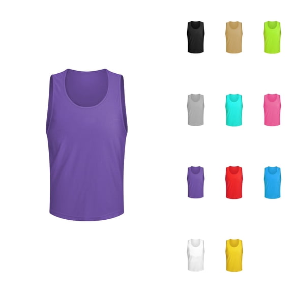 Girls' Athletic Tank Top – Mesh Open Back Sleeveless Sports Shirt for Active Kids, Black, 4T