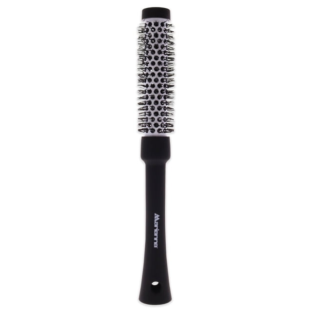 Cepillo de pelo redondo térmico de cerámica de Marianna para unisex - Cepillo para el pelo de 3,17 cm