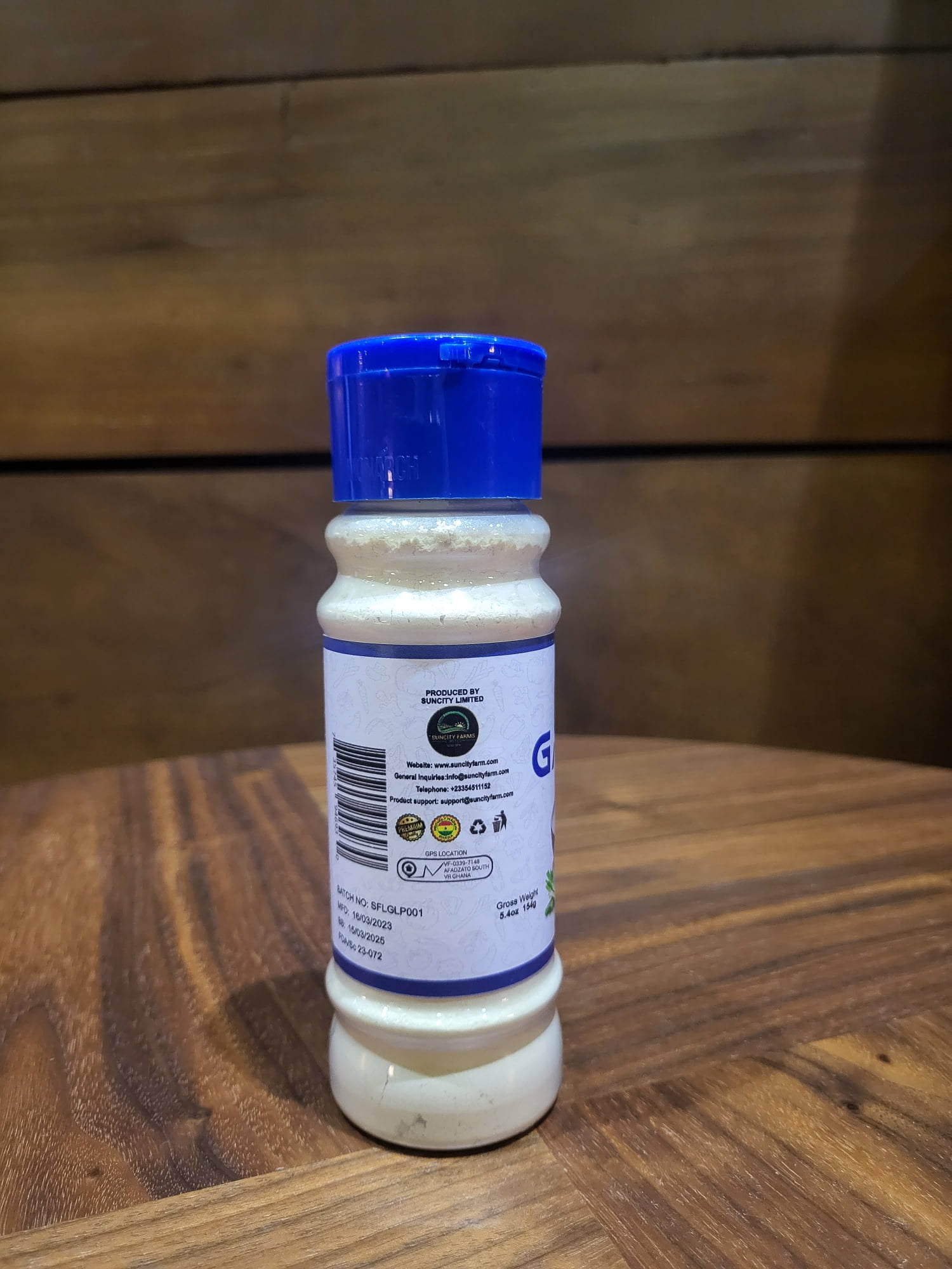 MONARCH 100% RAW GARLIC POWDER (PACK OF 5 PIECES)