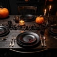 thumbnail image 4 of Gqtwoy Halloween Artificial Black Rose Garland, Spooky Decoration, Durable Cloth, Perfect for Mantels and Party Backdrops, Creepy Atmosphere, Haunted House Decor, 4 of 6