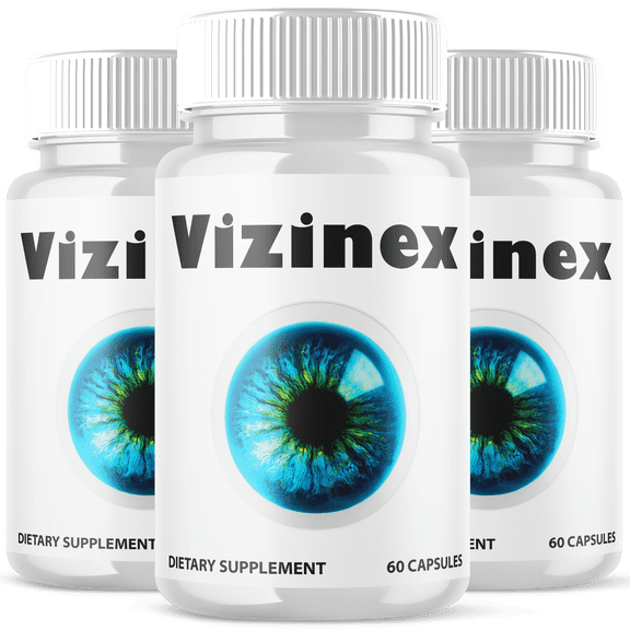 Vizinex Vision Care Pills Advanced Formula Eye Health Supplement 180 Capsules