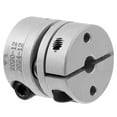 thumbnail image 1 of Raindrops Shaft Coupling Para Motor Con Acoplamiento Flexible De Aleación De Aluminio Plata, 1 of 5