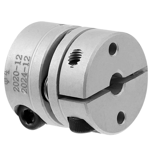 Raindrops Shaft Coupling Para Motor Con Acoplamiento Flexible De Aleación De Aluminio Plata
