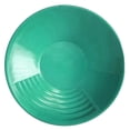 thumbnail image 2 of Haidf Gold Pan, Portable Round Gold Panning Pan with Riffles, Durable Outdoor Gold Mining Pan for Efficient Separation and Collection, Gold Prospecting Equipment for Beginners, 15", Green, 2 of 9