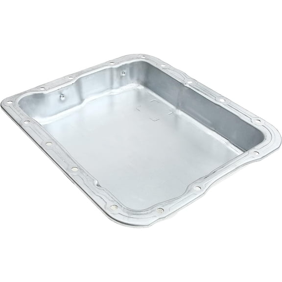 A-Premium Transmission Oil Pan with Drain Plug Compatible with GM Vehicles with THM700-R4/4L60/MD8 or 4L60-E 4-Speed Automatic Transmission