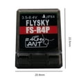 thumbnail image 3 of Software Radio Receptor de radio Multifuncional Flysky FS-R4P Transmisor de radio para CAR para FS-G4P FS-G7P FS-ST8 FS-MG41 FS-MG4, 3 of 9
