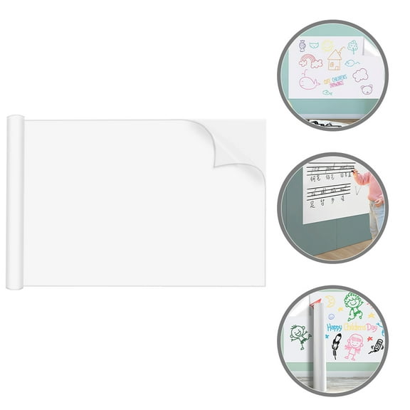 SEWCHICS Portable Self-Adhesive Whiteboard PP Sheet for Home, Office, School, and Various Uses