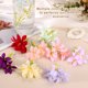 thumbnail image 4 of Uxcell 24 Pcs Flores Flotantes para Centros de Mesa, Cabezas de Flores Falsas de Lirio Verde para Velas Flotantes, Relleno de Jarrones, Manualidades DIY, Decoración de Mesa para Fiestas y Bodas, 4 of 7