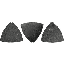 Arrow OSCTSD-1 Multipurpose Sanding Sheets Multipack for Oscillating Tools for Wood and Metal, 6-Piece Set Includes 60-Grit, 120-Grit, and 240-Grit Sandpaper, Universal, Fits Most Multitools