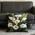 thumbnail image 6 of weibbin Small Fresh Flower Series Pillow Cover for Sofa Living Room, 17.7x17.7 Inches, Multicolor, 6 of 6