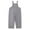 461-Grey, variant on LIIPEE Girls Boys Onesie Solid Color Overalls Sleeveless Suspenders Pants Adjustable Strap Jumpsuits With Pocket Comfort Vacation One-Pieces,Black,1-2 Years