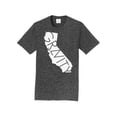 thumbnail image 1 of Gravity TradIng T-Shirt à Manches Courtes Cali - Gris Foncé - Logo Blanc - 3TG, 1 of 1
