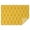 Yellow Geometric Quatrefoil, variant on White Geometric Diamond Wave Pattern Rectangle Tablecloth 60"x84",Waterproof Polyester Rectangle Table Cloth, Wipeable Spillproof Polyester Tablecloth for Dining, Camping, Indoor and Outdoor