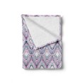 thumbnail image 2 of Paisley Soft Flannel Fleece Throw Blanket, Abstract Tribal Seamless Design with Ornamental Elements with Geometric Details, Cozy Plush for Indoor and Outdoor Use, 50" x 70", Multicolor, by Ambesonne, 2 of 6
