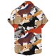 thumbnail image 3 of Lindas camisetas con gráficos de perros para hombres, ropa con estampado 3D, camisas hawaianas de playa, camisetas de manga corta Y2K, ropa vintage, blusa con solapa, 3 of 5