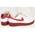 thumbnail image 2 of Ni&ke Air Force 1 White Sneakers Athletic Shoes Red Sole Mens Sz 11.5, 2 of 4