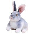 thumbnail image 2 of ufehgfjh,Kids Toys,Toys for Kids,Simulated Rabbit Doll,Plush Toy of The Chinese Year Rabbit Little White Rabbit Doll,Children's Birthday Gift, 2 of 3