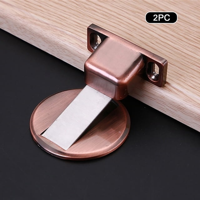 Daisyyozoid Father's Day Suction Door Stops Invisible Anti-collision Punch Stainless Steel Magnetic Home