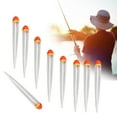 thumbnail image 2 of 10Pcs Fishing Float Weighted Bobbers Slip Float Bobber Inline Weighted Bobber Float Floating Buoyancy Easy to Use, 2 of 8