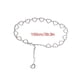 thumbnail image 1 of Minnieouse Pantalones de cintura de 90cm, cadena de cintura clásica, faja hueca de corazón de amor para mujer, estilo Hip Hop, cinturones de cintura fina Cinturones plata Amor Minnieouse AP1632-01B, 1 of 6