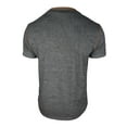 thumbnail image 6 of WAENQINLA Big and Tall Henley Shirts for Men Short Sleeve Button V Neck Cotton T-Shirts Color Block Soft Lightweight Shirts Bronze T Shirts,Size S-3XL, 6 of 7