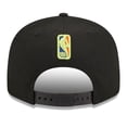 thumbnail image 4 of Men's New Era Black Chicago Bulls Neon Pop 9FIFTY Snapback Hat, 4 of 6