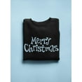 thumbnail image 3 of Merry Christmas Design. Sweatshirt Women -Image by Shutterstock, Female Medium, 3 of 4