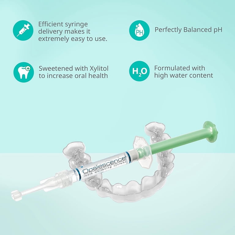 Opalescence Teeth Whitening Gel 15% Syringes Refill Kit with Mint